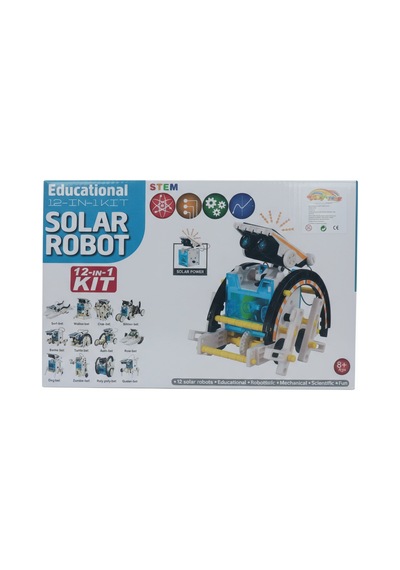 12-in-1 Güneş Enerjili Robot Seti