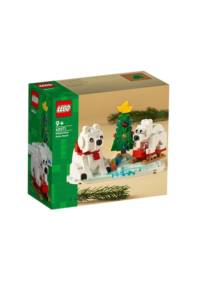 LEGO® Seasonal 40571 Wintertime Polar Bears 312 Parça