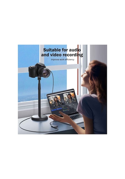 Lemorele Ac07, Usb Ve Type-c Çıkışlı 1080p Video Capture Card - Tak Ve Çalıştır - Hdmı Çıkışlı Yakalama Kartı