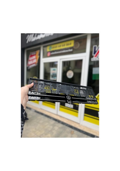 Wv Model İsime Özel Pleksi Plakalık - 663887904