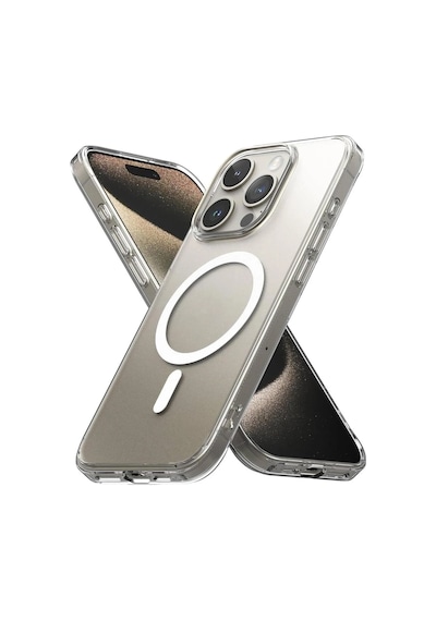 Jopus İphone 16 Pro Uyumlu Sararmaz Şeffaf Magsafe Kılıf Kristal Sert Mika Slim Kılıf Js-345 standart