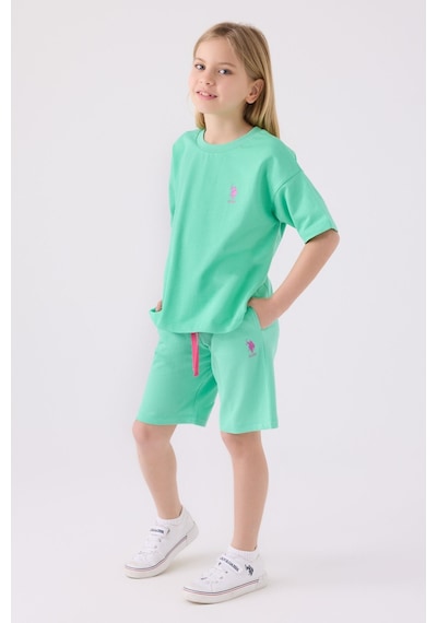 U.S. Polo Assn. U.s. Polo Assn Kız Çocuk Bambu Bermuda Takım 5274-43577 Çok Renkli U.S. Polo Assn. U.s. Polo Assn Kız Çocuk Bambu Bermuda Takım 5274-43577 Çok Renkli