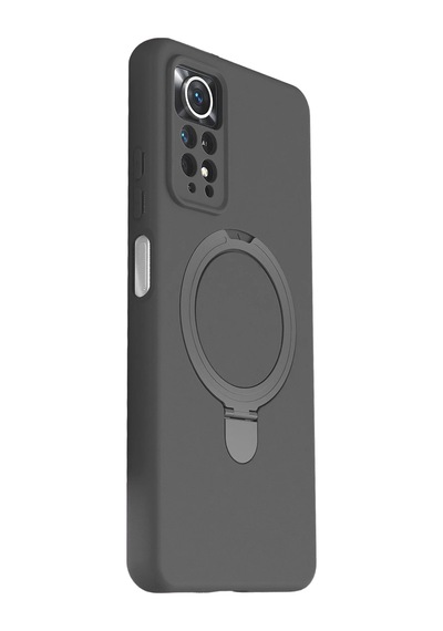 Newface - 584 - Xiaomi Redmi Note 12 Pro 4g Regal Magsafe Standlı Kapak - - Csmo-tex - Titan Gri Diğer