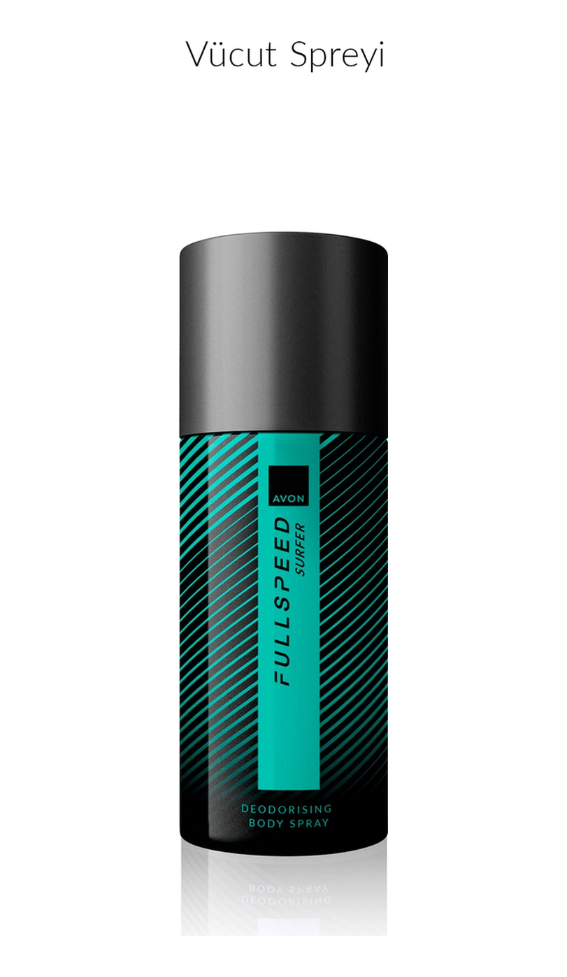 Avon Full Speed Surfer Erkek Sprey Deodorant 150 ML