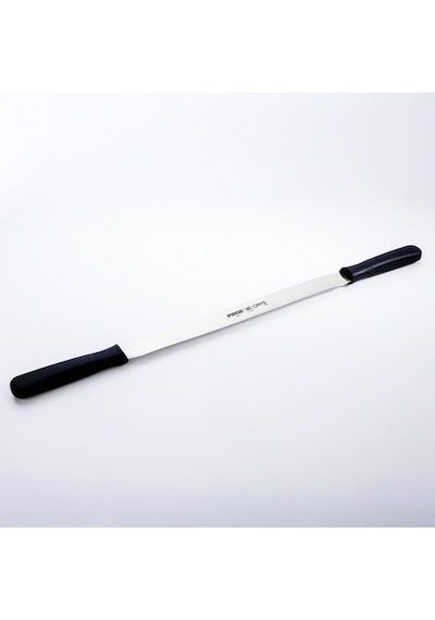 Pirge Creme Pasta Paleti Çift Saplı 30cm 71214 Siyah