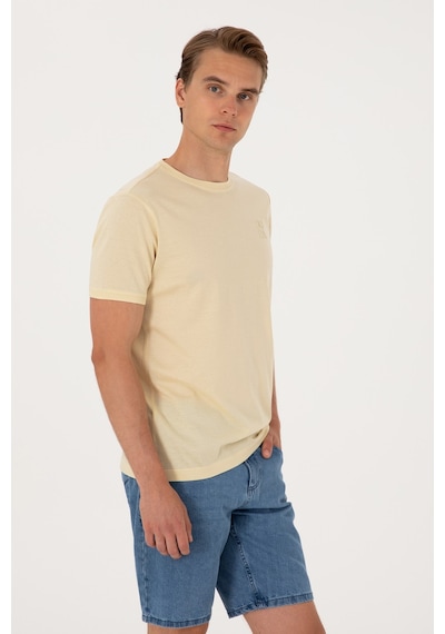 U.S. Polo Assn. Us. Polo Assn. Erkek Tişört Haki
