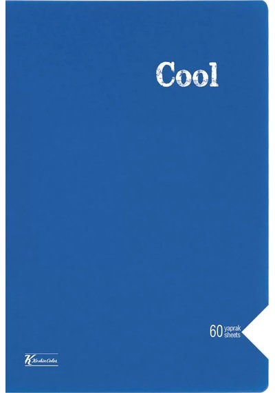 Keskin Color Cool Defter Çizgisiz Pp Kapak A5 60 Yaprak 450630-99