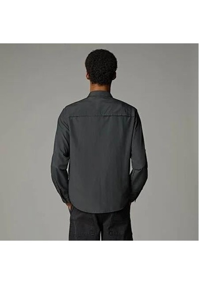 The North Face M L/s Sequoıa Shırt Erkek Gömlek Nf0a4t184en1 Gri