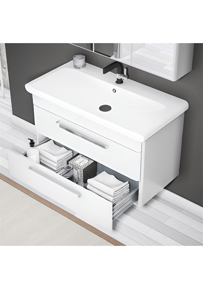 Rose 95 Alt+lavabo Parlak Beyaz Diğer Rose 95 Alt+lavabo Parlak Beyaz Diğer