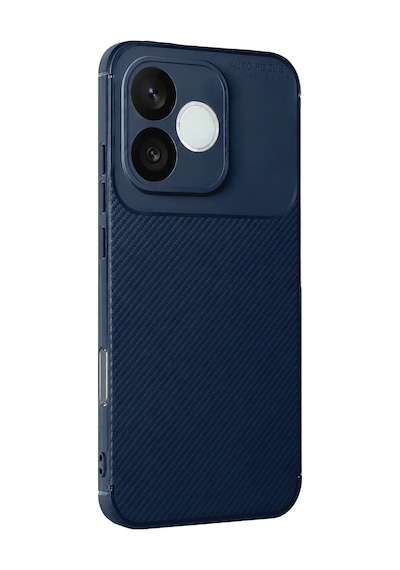 Newface - 505 - Huawei Honor 600 Lite Auto Focus Karbon Kapak - Csmo-tex - - Lacivert