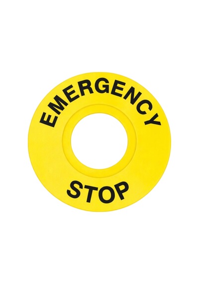 Gwest Fd/60 60mm Acil Stop Etiketi 100 Adet