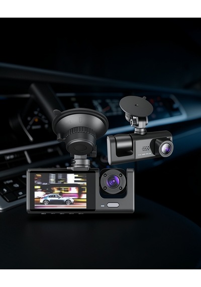 3 Kamera Dashcam Sistemi Uczzzaraçkamerasısilindir-4