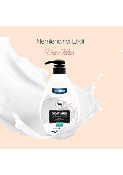 Deep Fresh Keçi Sütü Duş Jeli 1 L Acai Üzümü