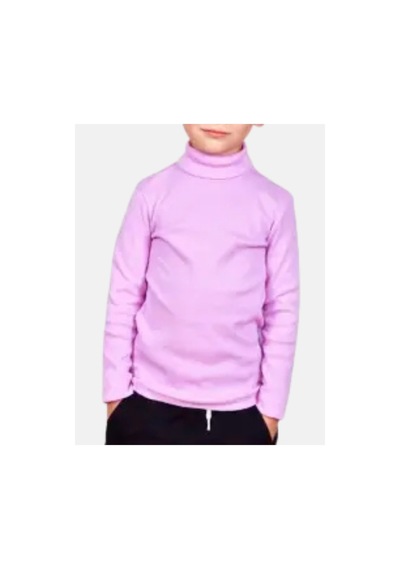 Alya Underwear Balıkçı Yaka Pamuklu Fitilli Kumaş Çocuk Kaşkorse Unisex Body LILA