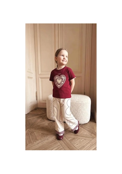 Poala Kids Big Heart Takım Çok Renkli