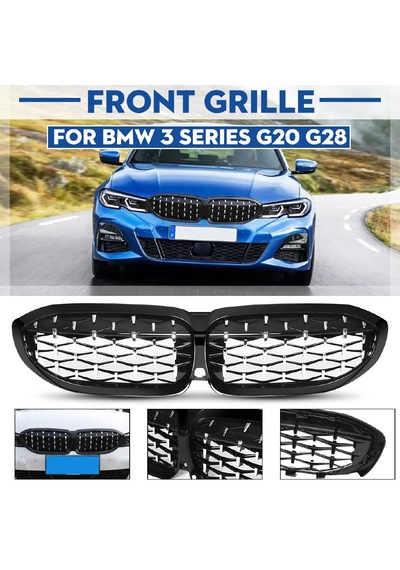 Bmw 3 Serisi G20 Ön Panjur Böbrek Diamond Model Oem