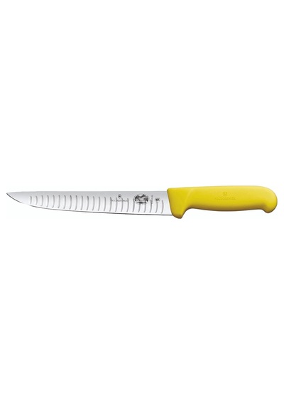 Vıct.sıyırma Bıçağı 25cm Düz Flut Ağız Fıbrox,sarı