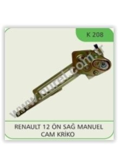 NUREL K208 Cam Krikosu Ön Sağ Renault 12 Cam Krikosu