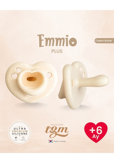Tgm Baby Ultra Premium Silikon Kalpli Emzik Plus Krem
