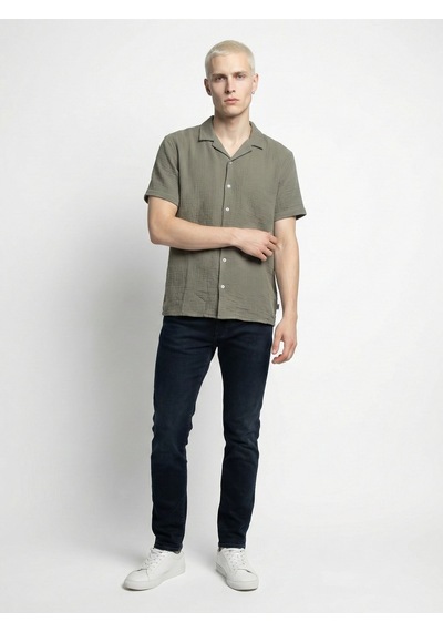 LOFT Relax Fit Erkek Gömlek K.kol Lf2043177 Q1.v1 Haki LOFT Relax Fit Erkek Gömlek K.kol Lf2043177 Q1.v1 Haki