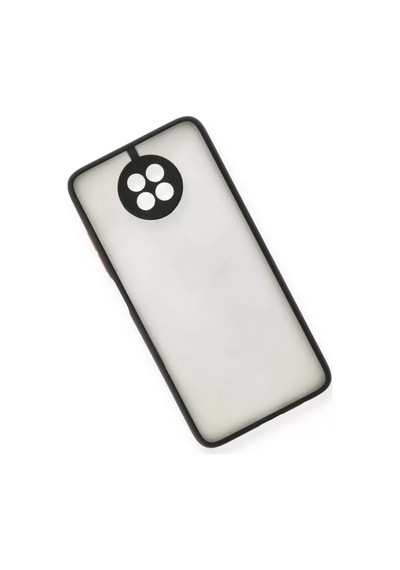 Note 9 5g Kılıf Montreal Silikon Kapak - Siyah
