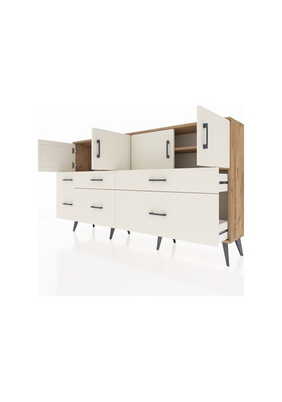 Arges Konsol 4 Raflı 6 Çekmeceli 4 Kapaklı 176x30x99 Çam-aytaşı Aytası - Atlas Çam Arges Konsol 4 Raflı 6 Çekmeceli 4 Kapaklı 176x30x99 Çam-aytaşı Aytası - Atlas Çam