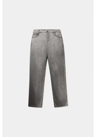 Daily Paper Amba Wax Relaxed Jeans: Kadınlar Için Şık Ve Rahat Denim Pantolon Gri