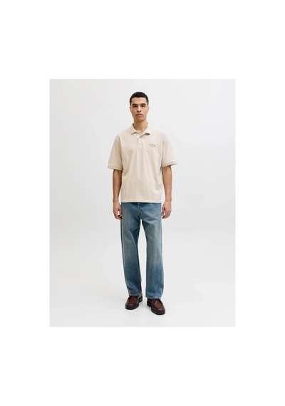 Jack & Jones Jjearchıve Graphıc Polo Tişört 12288877 Mavi