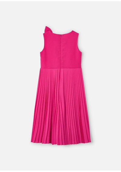 Kız Çocuk Fiyonklu Tulum Pembe 3872 Pembe