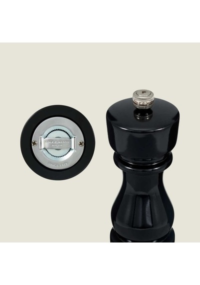 Cole & Mason H233098 London Parlak Siyah Tuz Ve Biber Değirmenleri 180mm Çok Renkli