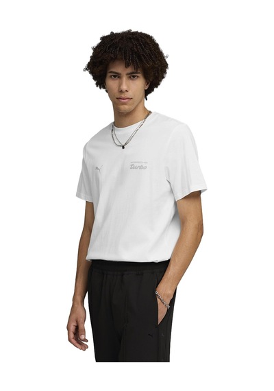 Puma Pl Essentials Erkek Beyaz Günlük Stil T-shirt 63449505 Beyaz