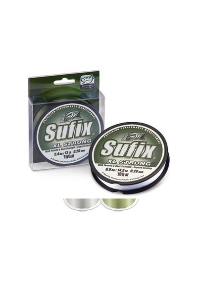 Sufix Xl Strong Yeşil Misina 0,25 Mm.100 Mt.