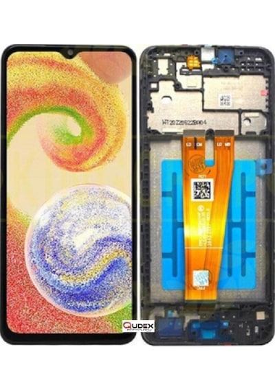 Samsung Uyumlu Galaxy A04 Lcd Ekran Dokunmatik Çıtalı Sm-a045f