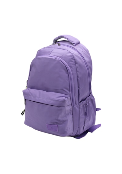Lila Unisex Okul Çantası Su Geçirmez Kumaş Unisex Okul Sırt Çantası 2200 Lila