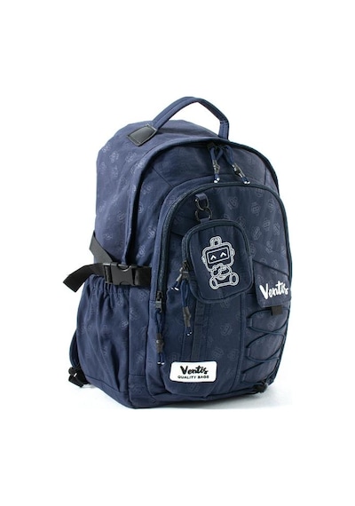 Ventis Cüzdanlı Unisex Okul Çantası Lise Ortaokul Günlük Sırt Çantası 43 30 Cm Vnt9-b Lacivert