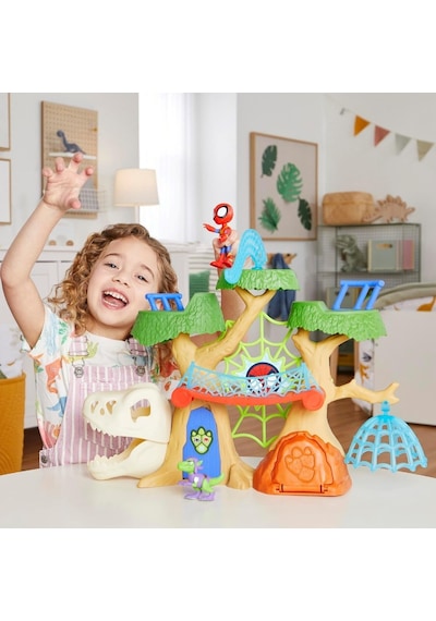 Spidey And His Amazing Friends Dino Wbs Ağaç Evi Set