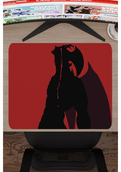 Devilman Crybaby Anime V2 - 48x40 Xl Gaming Kauçuk Kaymaz Taban Mouse Pad Fare Altlığı