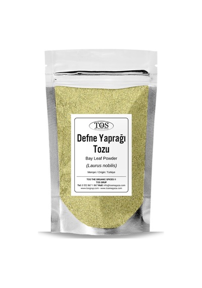 Tos The Organic Spices Defne Yaprağı Tozu 50 G Laurus Nobilis