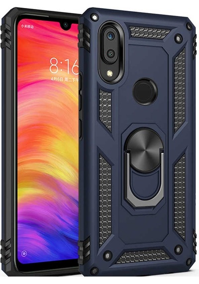 Huawei P Smart 2019 Kılıf Zore Vega Kapak Kırmızı