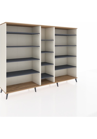 Hyperion Dolap 11 Raflı 220x44x163 Aytaşı-çam/antrasit Atlas Çam/antrasıt - Aytası Hyperion Dolap 11 Raflı 220x44x163 Aytaşı-çam/antrasit Atlas Çam/antrasıt - Aytası