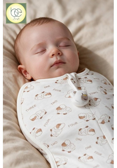 Babyhola 1.0 Tog 0-6 Ay Bebek Kundak Uyku Tulumu 2705 Kahverengi