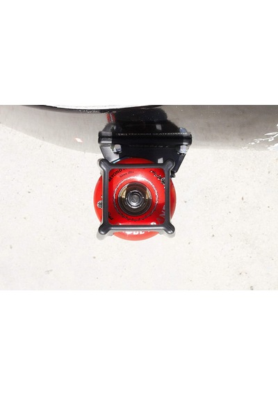 Kaykay Skateboard Kaydırmaz Güvenli Kay Kay Öğrenme Aparatı 4 Lü Siyah
