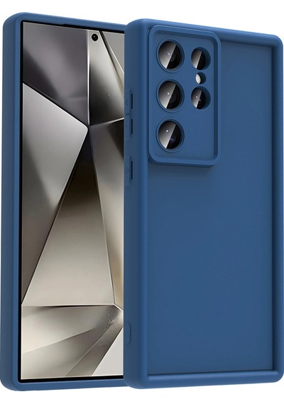 Samsung Uyumlu Galaxy S24 Ultra Kılıf Kamera Korumalı Zore Ananas Kapak Koyu Yeşil