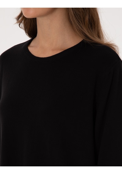 Pierre Cardin Kadın Siyah Kazak /triko 50316393-vr046 Siyah