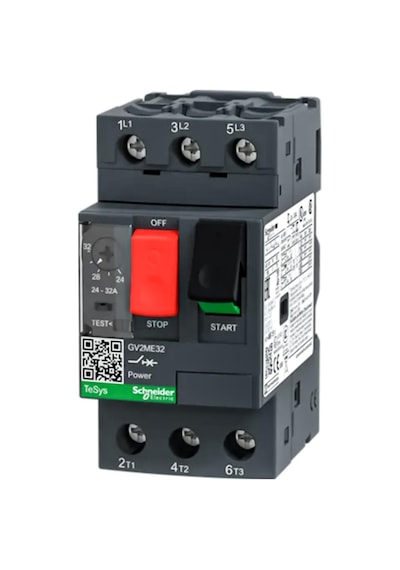 Schneider TeSys 24-32A Motor Koruma Şalteri - GV2ME32