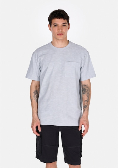 Colin's Colins Comfort Fit Yuvarlak Yaka Düz Erkek Mavi Kısa Kol Tişört Cl1074161 Q1.v1 Lbl Açik Mavi