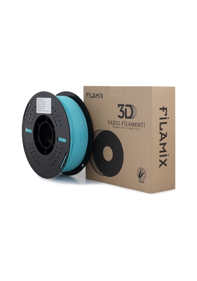 Filamix Turkuaz Yeşili Pla+ Filament 1.75mm 1 Kg