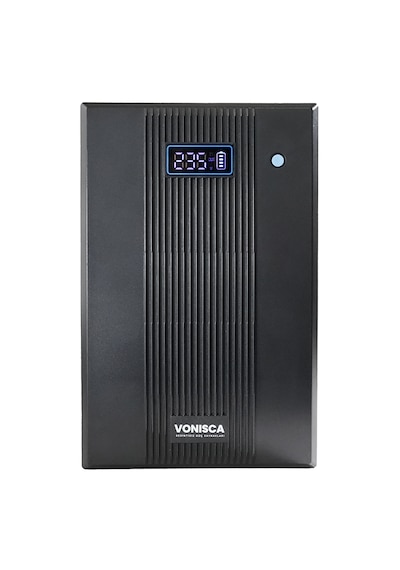 D-1500 1500va Lcd Kesintisiz Güç Kaynağı Line Interactive 2x12v 9ah Ups Bilgisayar Kamera Ofis Sistem