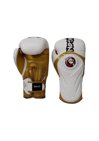 Tepito Boks Kıck Muay Thai Eldiveni Ve Bat 2000 Bandaj 2'li Set Beyaz Altın 12 Oz