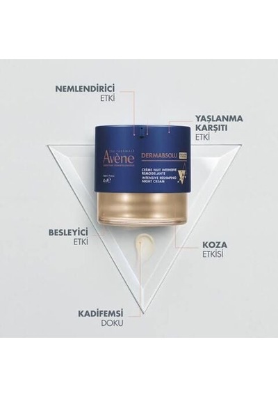 Avène Dermabsolu Intensive Reshaping Night Cream 40 Ml